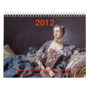 gown Madame de Pompadour Kalender