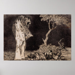 Goya - Ängstliche Torheit Poster