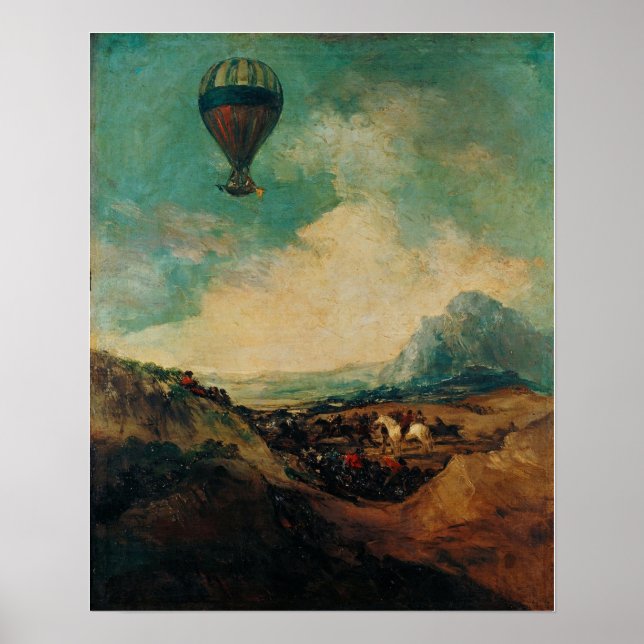 Goya - Ballon oder Flug Poster (Vorne)