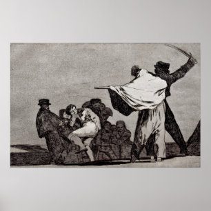 Goya - Bekannte Torheit Poster