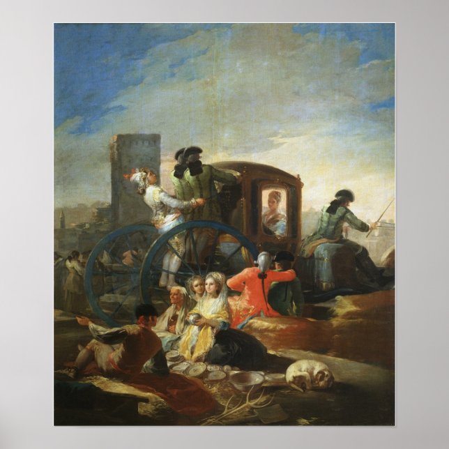 Goya - Crockery Vendor 1779 Poster (Vorne)