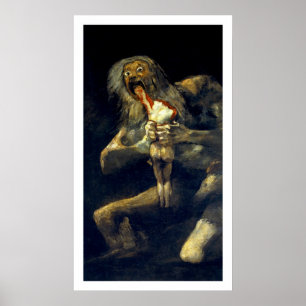 Goya: Der Saturn verliebt seinen Sohn Poster
