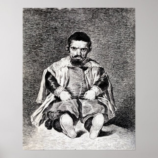 Goya - Der Zwerg Sebastian Morra am Hof des ... Poster (Vorne)