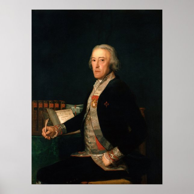 Goya - Felix Colon De Larriatiego 1794 Poster (Vorne)