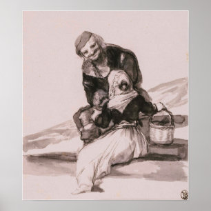 Goya - Hüte dich vor dem Rat Poster