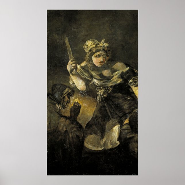 Goya - Judith and Holofernes 1821 Poster (Vorne)