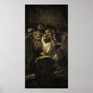 Goya - Lesen oder Politik 1821 Poster
