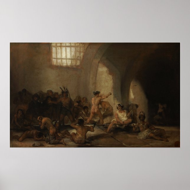 Goya - Mad House 1812 Poster (Vorne)