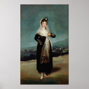 Goya - Marquise von Santiago 1804 Poster