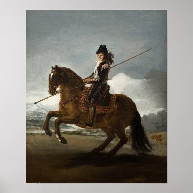 Goya - Picador 1795 Poster (Vorne)