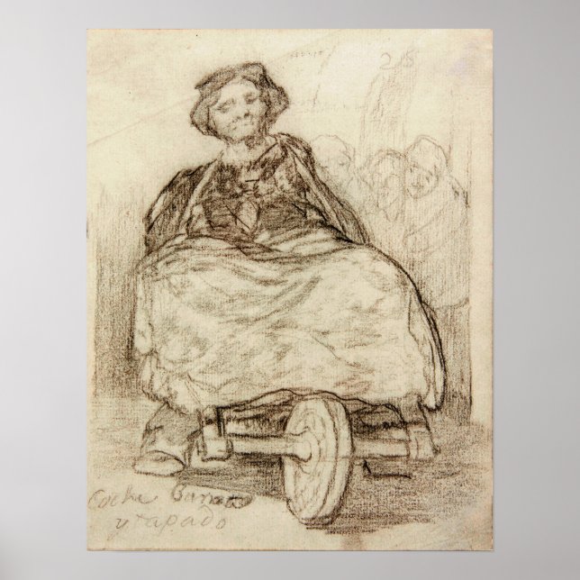 Goya - preiswerter Covered Coach Poster (Vorne)