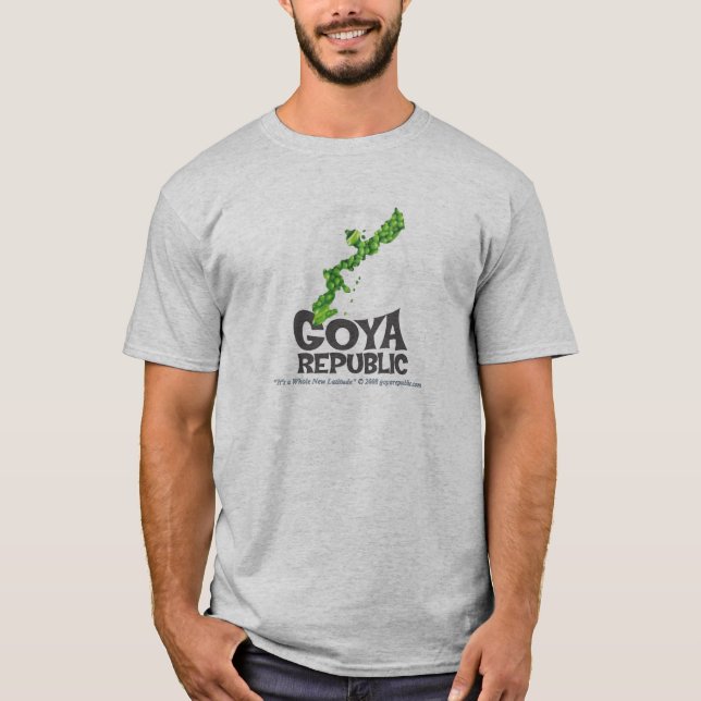Goya Republik-mutiges Logo T-Shirt (Vorderseite)