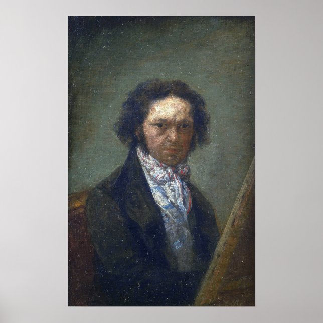 Goya - Selbstportrait 1795 Poster (Vorne)