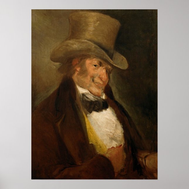 Goya - Selbstportrait Poster (Vorne)