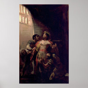 Goya - St Hermenegild im Gefängnis Poster
