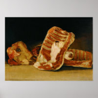 Goya - Stillleben mit Leiter der Ram 1810