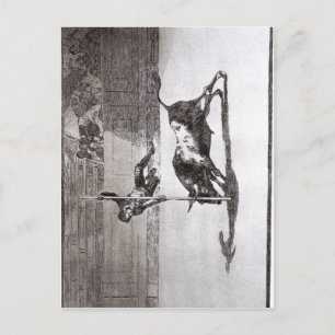 Goya The Speed and Daring Juanito Api?ani in the Postkarte