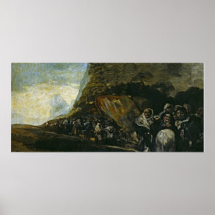 Goya - Wallfahrt zur Quelle von San Isidro 1823 Poster