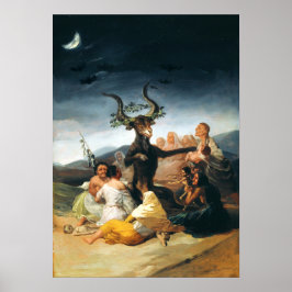 Goya Witches Sabbath Poster