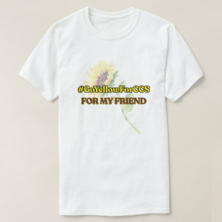 #GoYellowForCCS - Friend Tshirt
