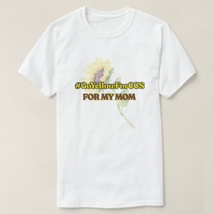 #GoYellowForCCS - Mama-Hemd T-Shirt