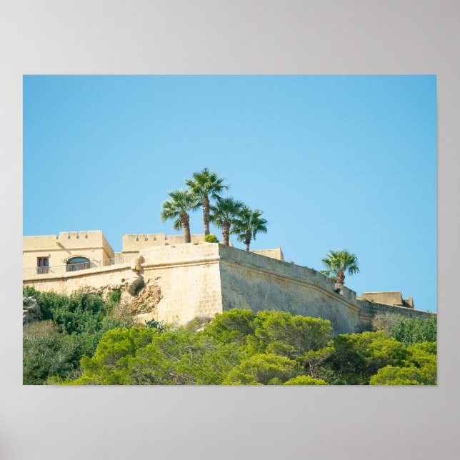Gozo Citadella Heights Poster (Vorne)
