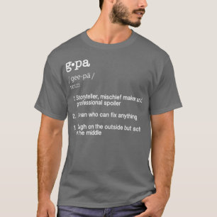 GPa Definition Fathers Day-Geschenk T-Shirt