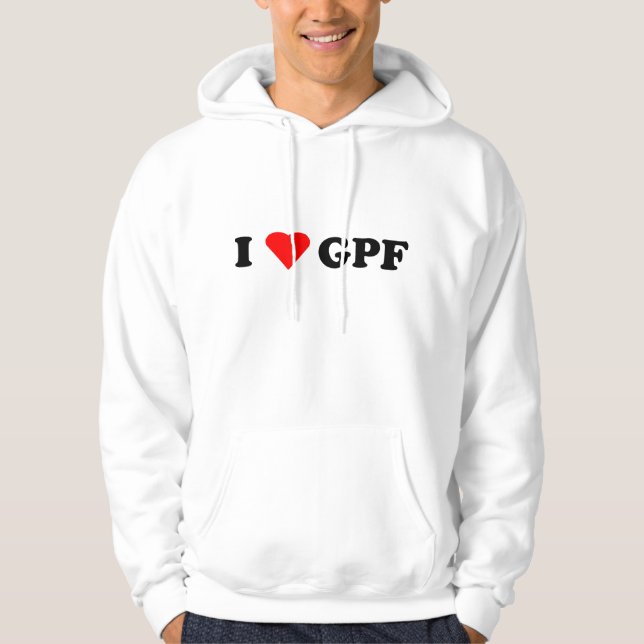 GPF LogoHoodie Hoodie (Vorderseite)