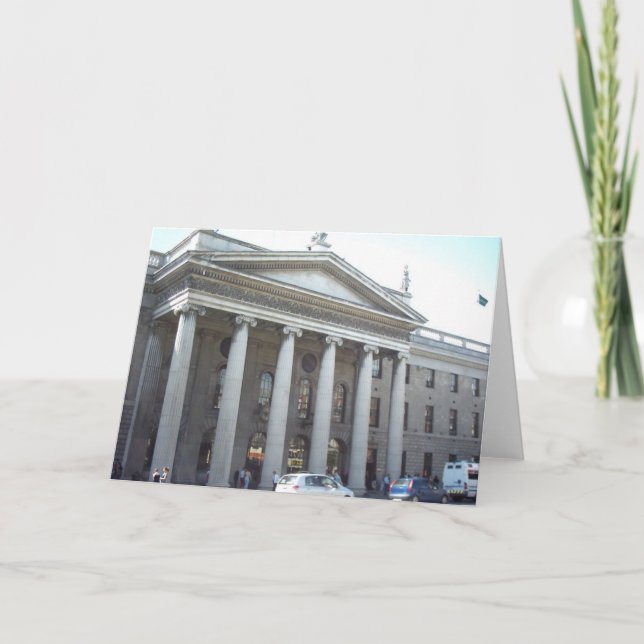 GPO, Dublin, Irland Karte (Vorderseite)