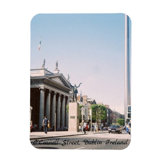 GPO O'Connell St. Dublin City Irland Magnet (Vertikal)