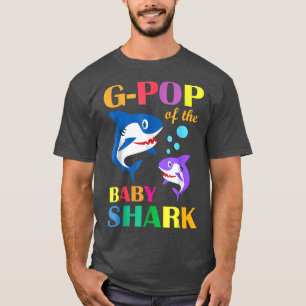 GPop vom Baby Birthday Shark GPop Shark Christm T-Shirt