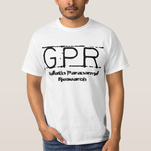 GPR Logo-Weiß T-Shirt (Vorderseite)