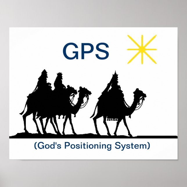 GPS Christian Christmas Poster (Vorne)