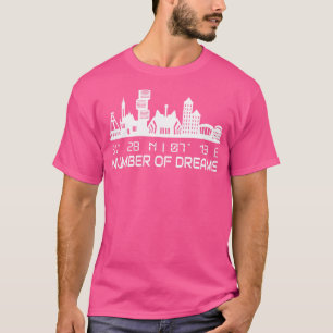 GPS-Koordinaten Stadt Bochum Skyline Traumstadt T-Shirt