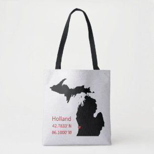 GPS-Koordinaten von Holland Michigan