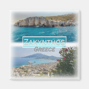 GR0115 Europa, Griechenland, Zakynthos, Kühlschran Magnet