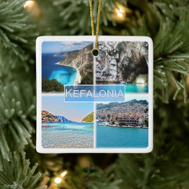 GR023 KEFALONIA, Griechenland, Keramikornament (Baum)