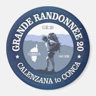 GR20 Korsika (BG) Magnet