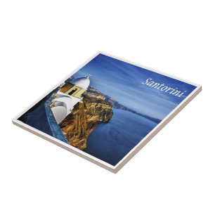 GR90 SANTORINI, Fira, Griechenland, Fliese