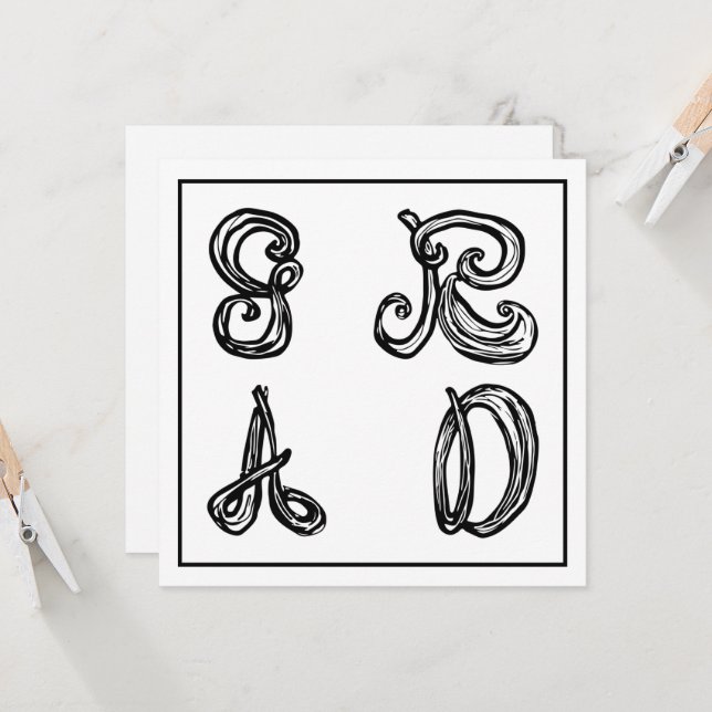 GR AD Fabric Schriftart Letters Abschluss Flat Car (Vorderseite/Rückseite Beispiel)