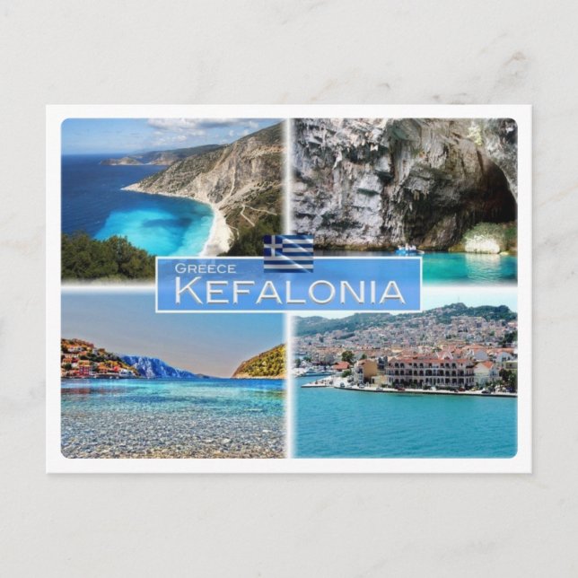 GR Griechenland - Kefalonia - Postkarte (Vorderseite)