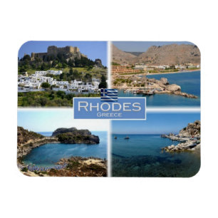 GR Griechenland - Rhodos - Kolymbia, Hafen - Magnet