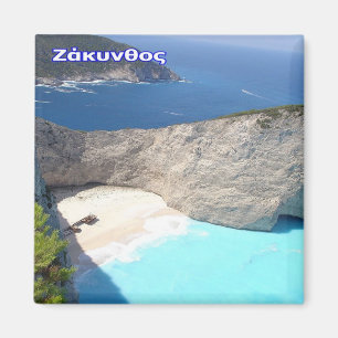 GR - Griechenland - Zante - Navagio Beach Magnet