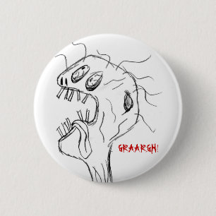 GRAARGH! Zombie Button