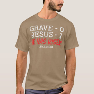 Grab 0 Jesus 1 Er hat Jesus religiöse Easte versch T-Shirt