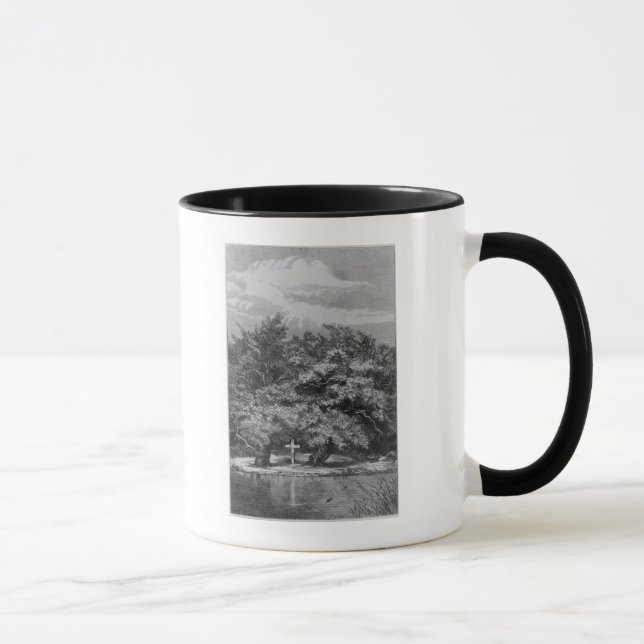 Grab Charless Watertons Tasse (Rechts)