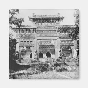 Grab des Kaisers Qing Taizong Magnet
