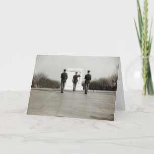 Grab des unbekannten Soliders im Jahr 1954 Karte