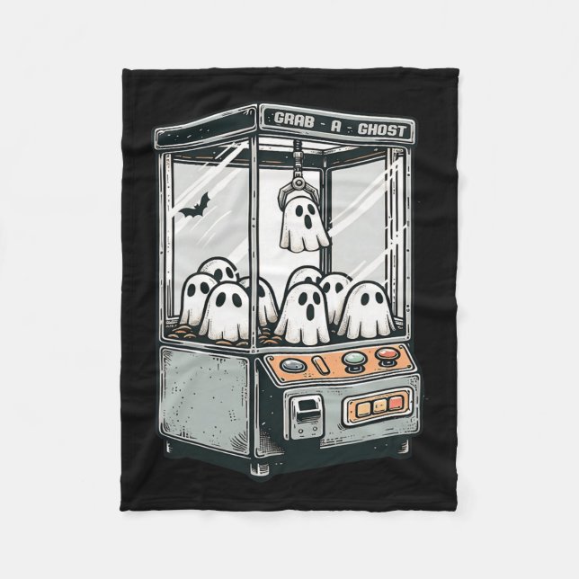 Grab einen Geist-Schwertmaschine Arcade Funny Hall Fleecedecke (Vorderseite)
