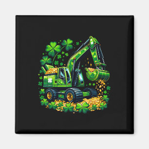 Grab Glück Shamrock St Patricks Bagger Kinder B Magnet